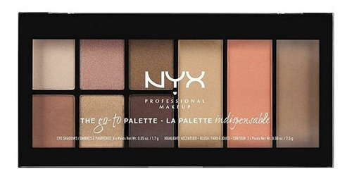 Nyx Professional Makeup Go-to Palette - g a $151500