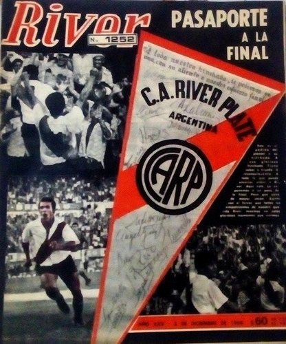 Revista River 1252 Belgrano 0 River 3 Y 2-2 Vs San Lorenzo