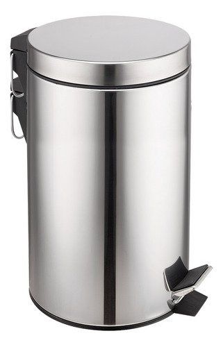 Tacho De Basura 3 Lts Nictom Acero Inoxidable Cestos