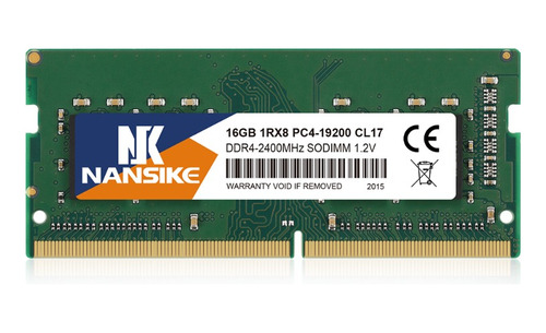 Memoria Ram Nansike 16gb Ddr4-2400 Sodimm Para Laptop Nueva