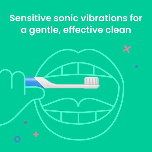 Electric Toothbrush Quip Sonic For Kids W/ Replaceable Head