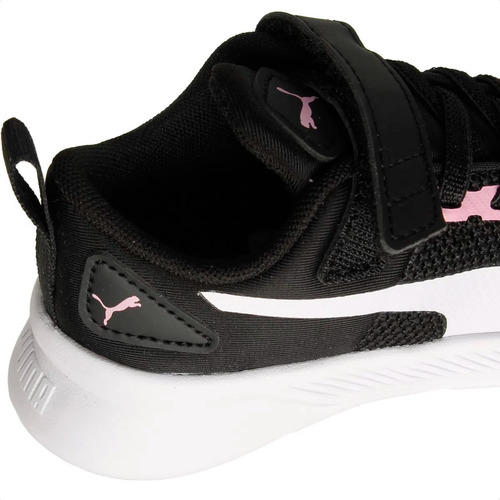Imagen 9 de 9 de Zapatillas Puma Flyer Runner V Vlc Niña Casual Velcro Abrojo
