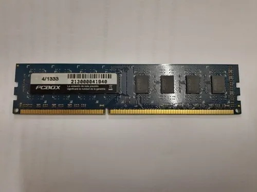 Memoria Ram Pc Box Ddr3 4gb 1333mhz Dimm