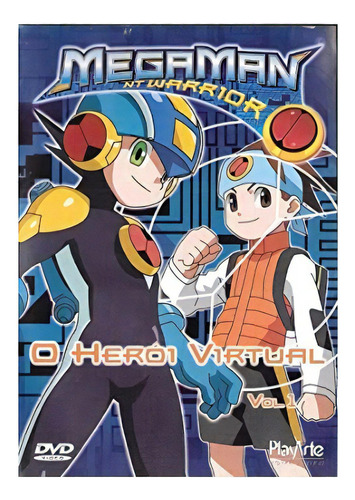 Dvd Megamen - Nt Warrior - O Herói Virtual Vol.1