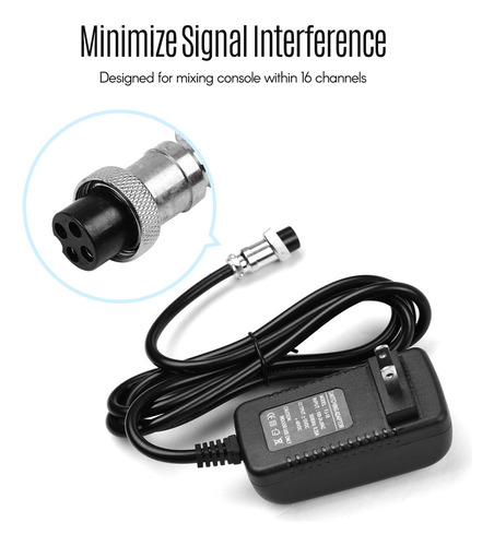 Charger 230ma Mixer Mixing Ac 15v Fuente De Alimentación De