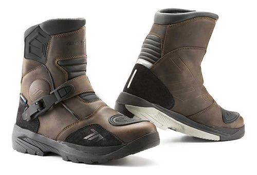 Botas Seventy Sd-ba5 Adventure Touring Cuero Impermeable