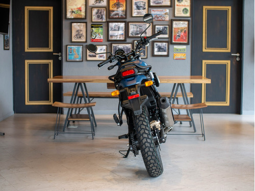 Imagen 6 de 25 de Royal Enfield Scram 411 Himalayan Skyline Blue Entrega Ya
