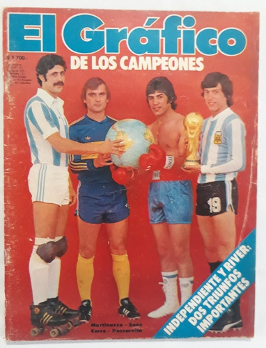 Revista El Grafico 3091 - Numero De Los Campeones 1978 Fs