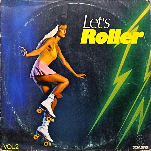 Let's Roller Vol 2 Lp Vinil 1981 Som Livre 4514