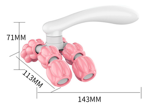 Rodillo De Masaje Multiusos, Relajante Muscular, Masajeador