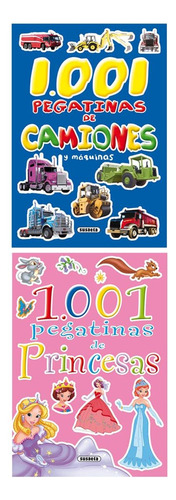 1.001 Pegatinas De... (2 Títulos) (libro Original)