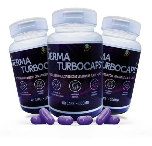 Derma Turbo Colágeno Verisol Suaviza As Rugas E Flacidez Sabor Sem Sabor