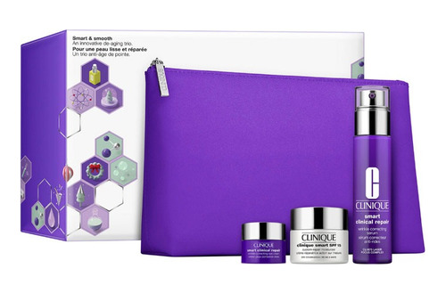 Pack Clinique Smart Anti-edad: Crema + Contorno Ojos + Serum