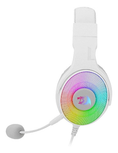 Diadema Gamer Redragon Pandora H350 Usb Rgb Blanco