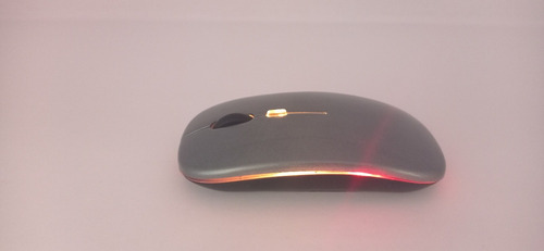 Imagen 6 de 7 de Mouse Inalámbrico Recargable Con Luces Led