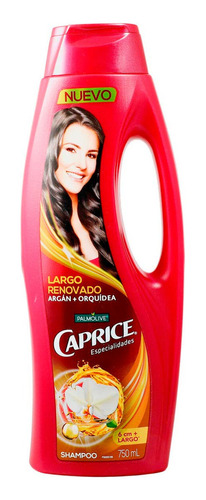  Shampoo Caprice Especialidades Largo Renovado Argán Más Orquídea 750ml