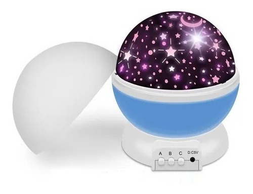 Estrella Proyector Lámpara Rotatoria Led Luz Bebé Niños
