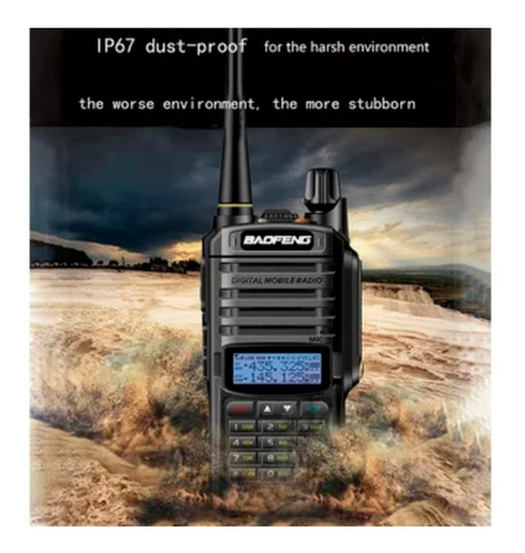 Imagen 2 de 2 de Radio Transmisor Walkie Talkie Baofeng Uv9rplus