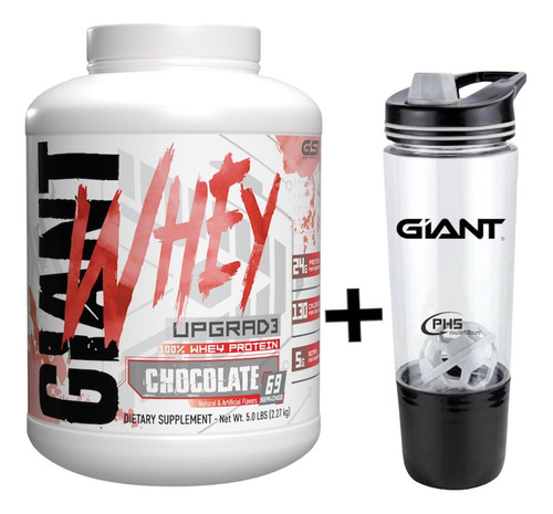 Giant Sports 100% Whey Ultra Premium 5 Lbs / 69 Serv.