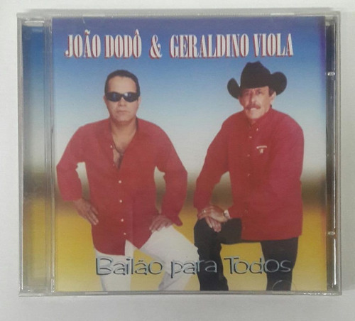 CD Joao Dodô y Geraldino Viola Bailão Para Todos