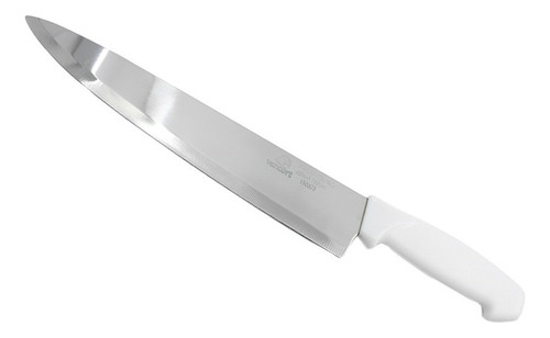 Cuchillo Para Carne Cocina Acero Inox 12 Pulgadas Vencort Color Blanco