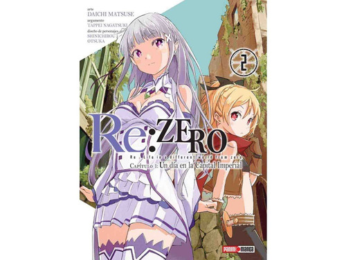 Manga Re Zero Tomo 02 - Mexico