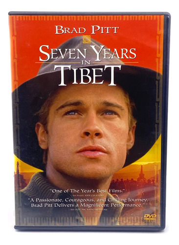 Dvd Siete Años En El Tibet / Película 1997 / Como Nueva 