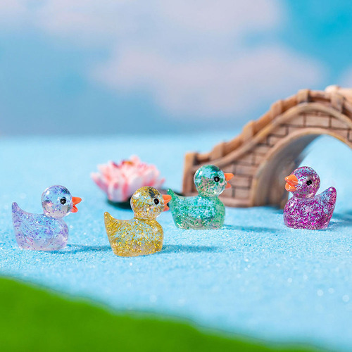 120 Minifiguritas De Animales Pequeños De Resina Con Purpuri
