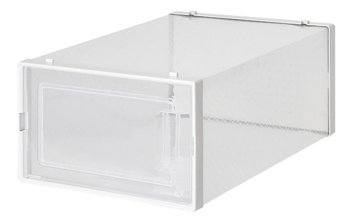 Imagen 1 de 1 de Caja P/zapatos Plegable/apilable 36x28x21cm Trans