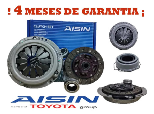 Kit Clutch Embrague Terios 1.3 2002 2003 2004 2005 2006 2007