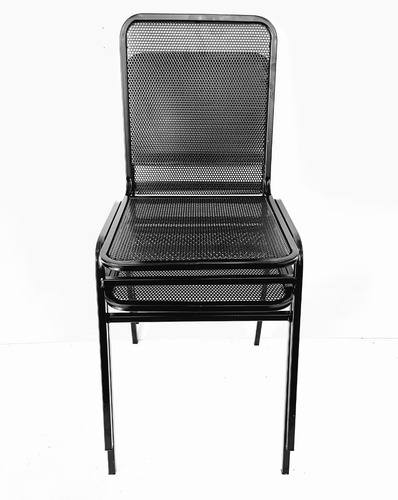 Imagen 6 de 10 de Silla Chapa Metálica Resto Bares Interior Exterior Diseño