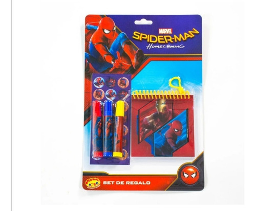Autos Cars Set Regalo Stickers Plumones Para Niños