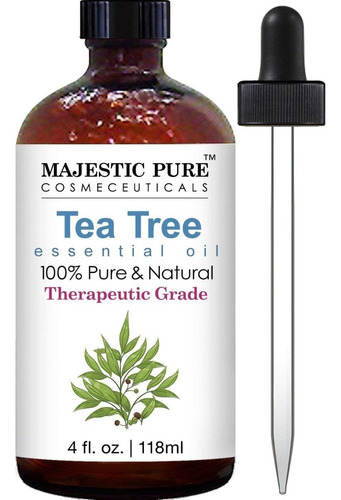 Aceite Esencial De Arbol De Te Grado Terapeutico 4 Onzas