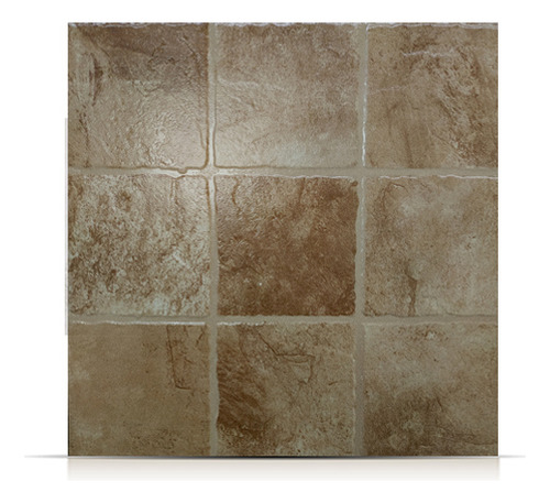 Ceramica 35x35 Porfido Marron Lourdes 1ra Piso