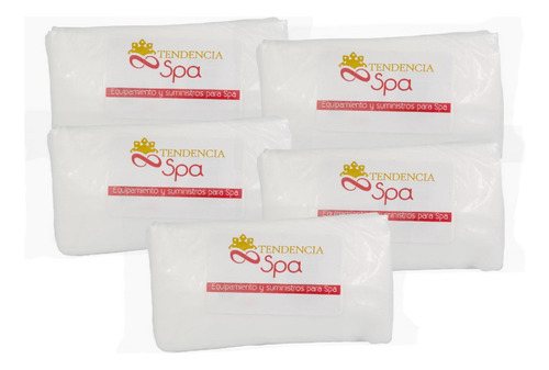 Banda Facial Blanca Desechable Para Spa. 50 Pzs Tipo De Piel Normal