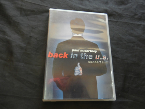 Beatles / Paul Mccartney Dvd Back In The U.s. U.s.a 2002