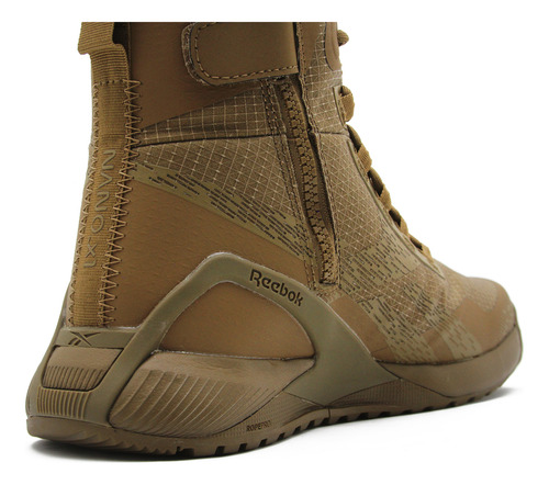 Botas Tacticas Reebok Originales Hombre Cafe Camel Nano X1 Cafe Camel 28 Mx