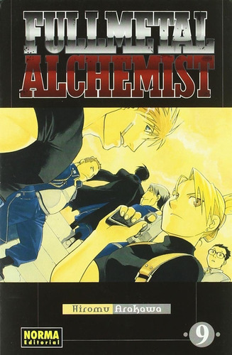 Fullmetal Alchemist No. 9, De Hiromu Arakawa. Editorial Norma Comics, Tapa Blanda En Español, 2007