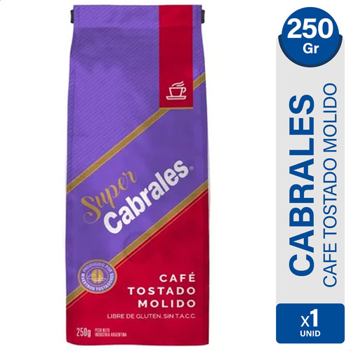 Cafe Molido Tostado Super Cabrales 250g - 01mercado