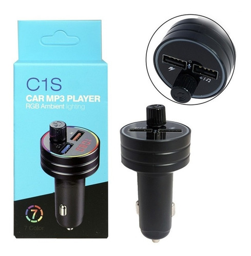Imagem 4 de 5 de Adaptador Mp3 Bluetooth Usb Via Radio Carregador C4 Pallas