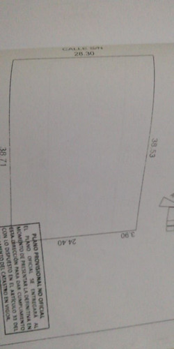 Imagen 2 de 4 de Terreno En Venta En Merida,superficie De 1087.50m2 En Temozon $2,300.00 F1718c
