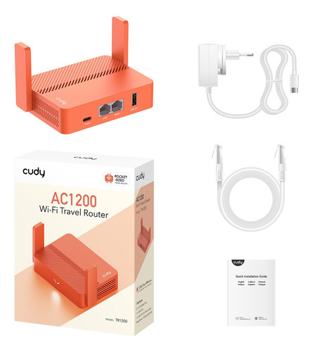 Router Vpn De Viaje Wi-fi Ac1200 Tr1200
