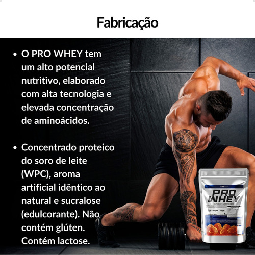 Whey Protein Concentrado 1kg + Pré Hormonal + Bcaa + Brinde