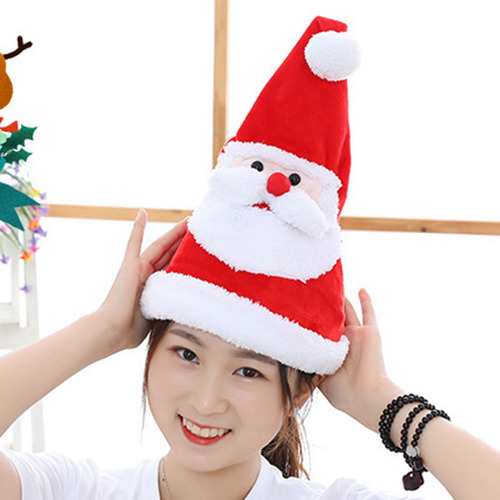 Para Gorro De Papá Noel Gorro De Navidad Cantando Y Bailando