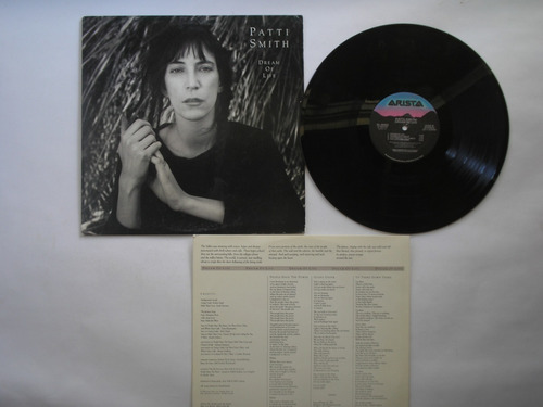 Lp Vinilo Patti Smith Dream Of Life Edición Usa 1988