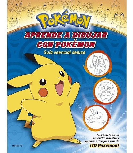 Aprende A Dibujar Con Pokémon Guía Esencial Deluxe (envíos)