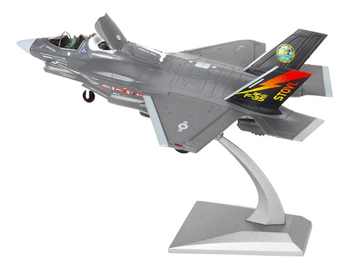 Modelo De Avión De Combate Estadounidense F-35b 1:72 Para Am