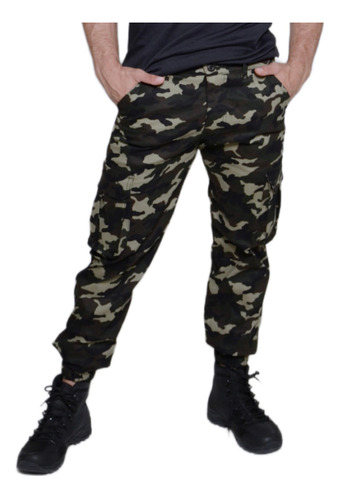 Pantalón Jogger Cargo, Táctico, Militar