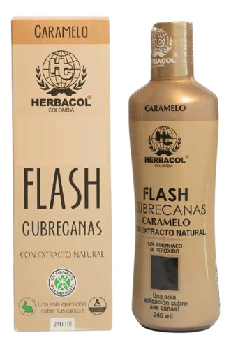 Tonico Flash Cubrecanas Caramel - mL a $142