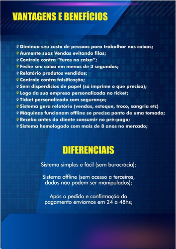 Imagem 6 de 6 de Maquina Ingresso Festa E Bar, Foodtruck, Delivery